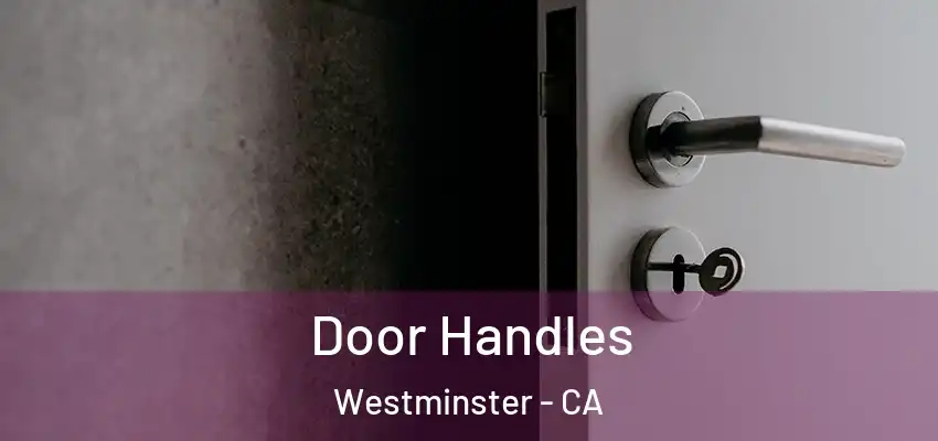  Door Handles Westminster - CA